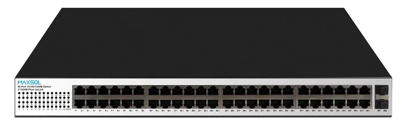 Μη διαχειριζόμενος μεταγωγέας PoE Gigabit μεγάλης εμβέλειας 48 θυρών, 400W